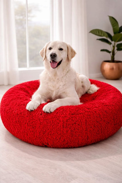 Royal Red Donut Bed