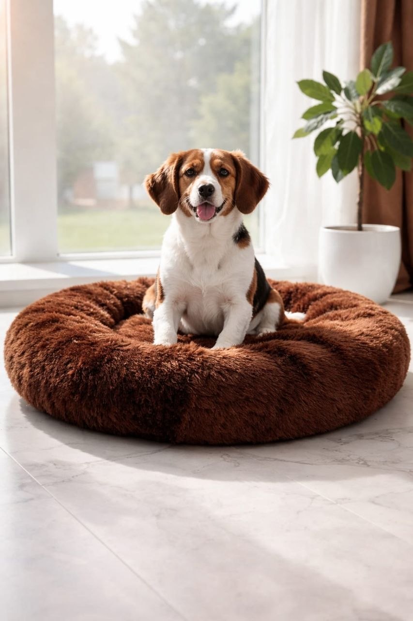 Brown Donut Beds