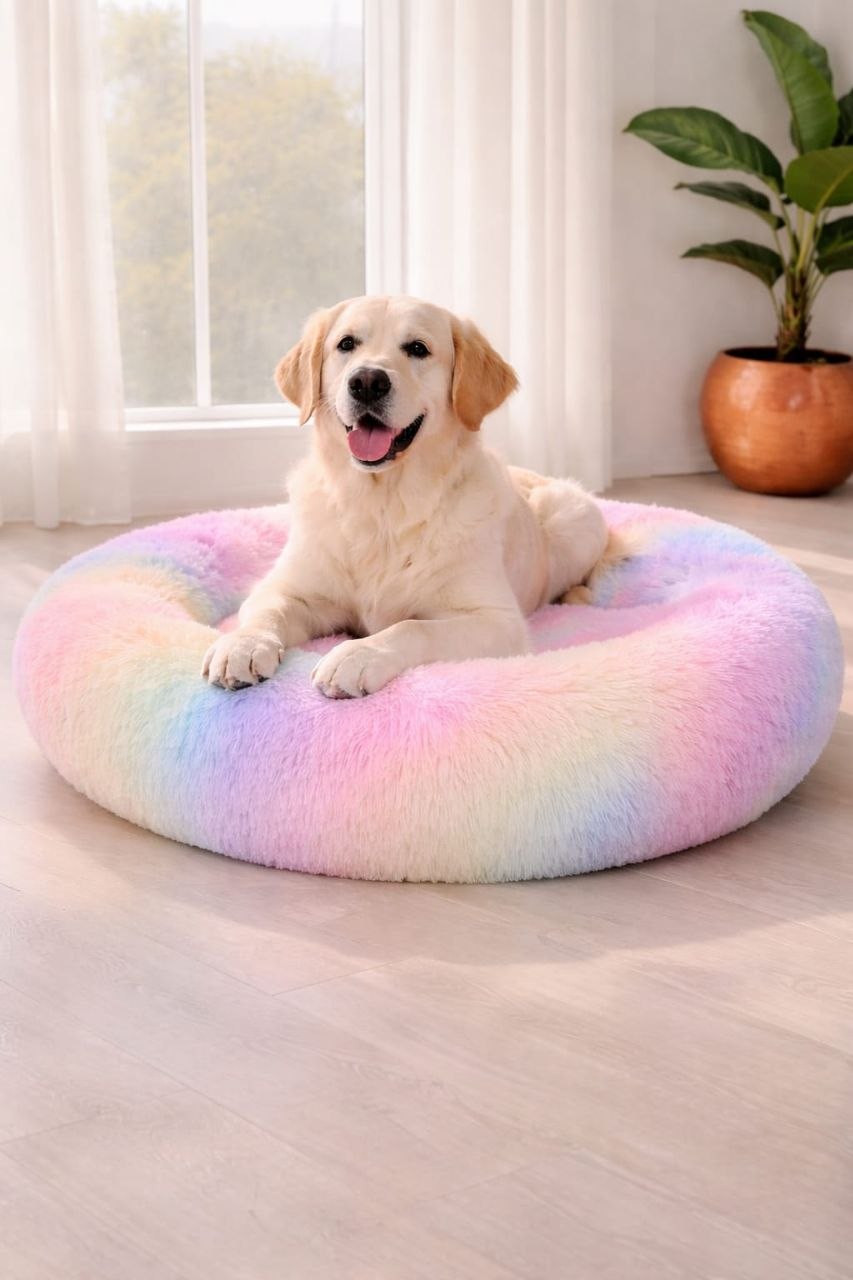 Cotton Candy Donout Bed