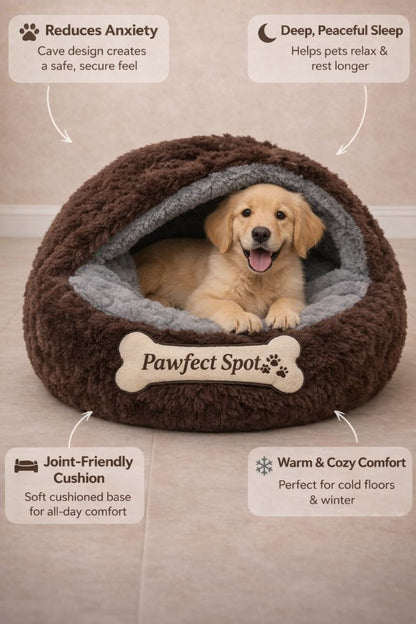Brown Pouch Bed