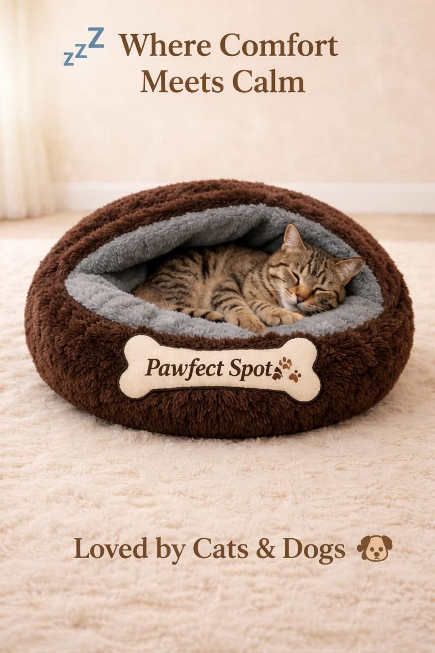 Brown Pouch Bed