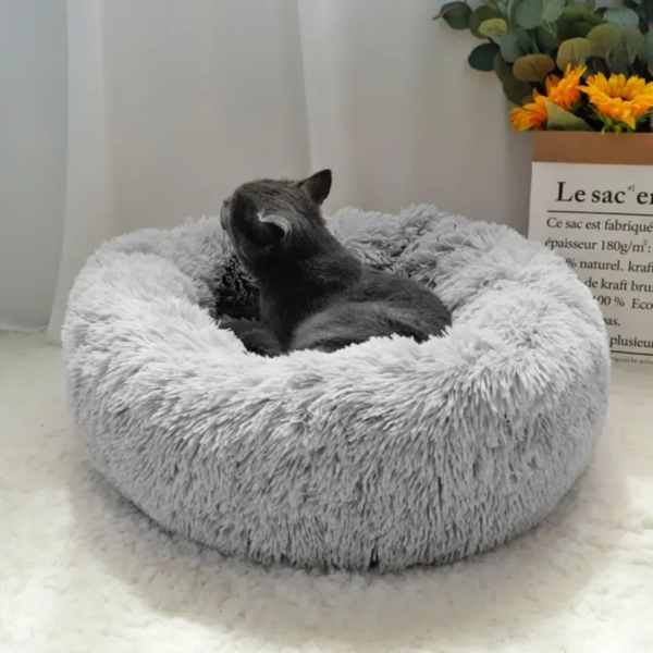 Stone Grey Doughnut Bed - Image 6