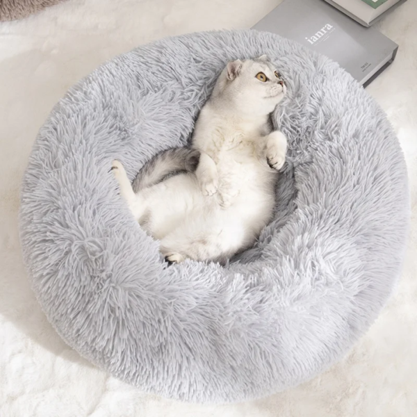 Stone Grey Doughnut Bed